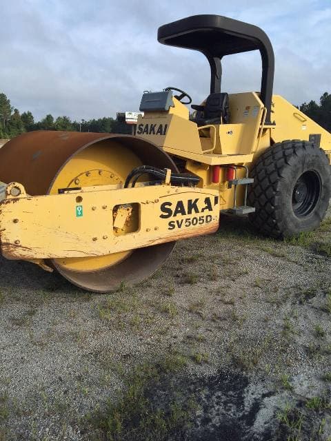 Sakai SV505D Single Drum Compactor - For Sale at MOLAI EQUIPMENT