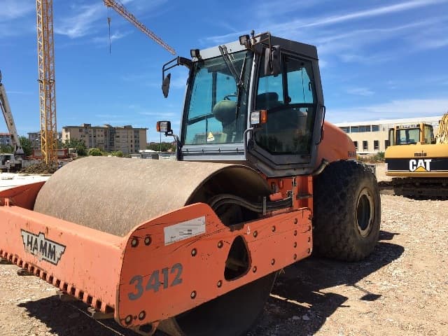 Hamm 3412 Single Drum Compactor - For Sale at MOLAI EQUIPMENT