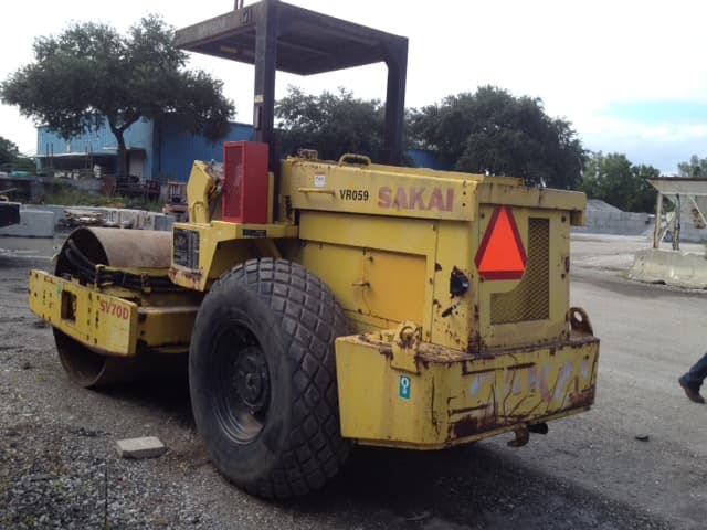 Sakai SV70D Single Drum Compactor - For Sale at MOLAI EQUIPMENT