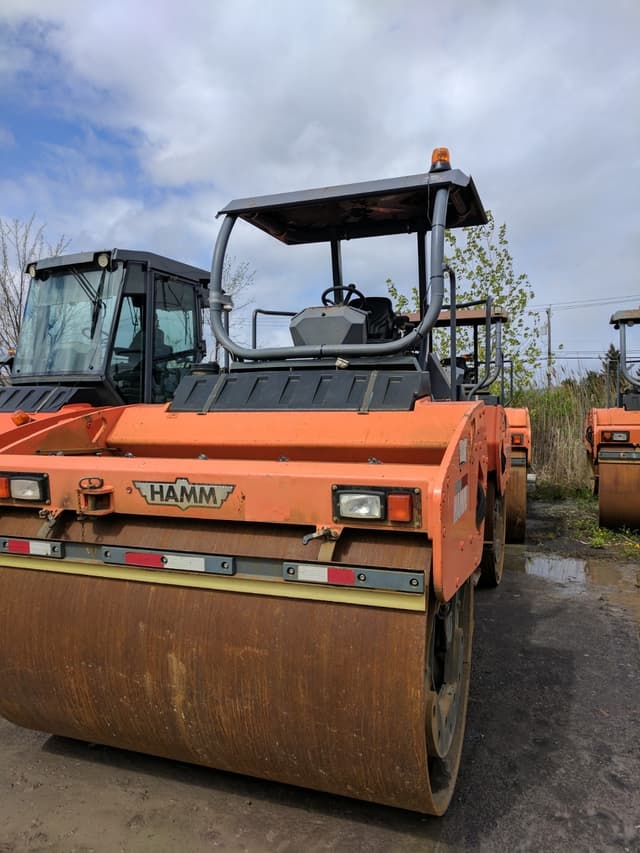 Hamm HD120HV Tandem Roller Year: 2005 - Original Paint - photo 3