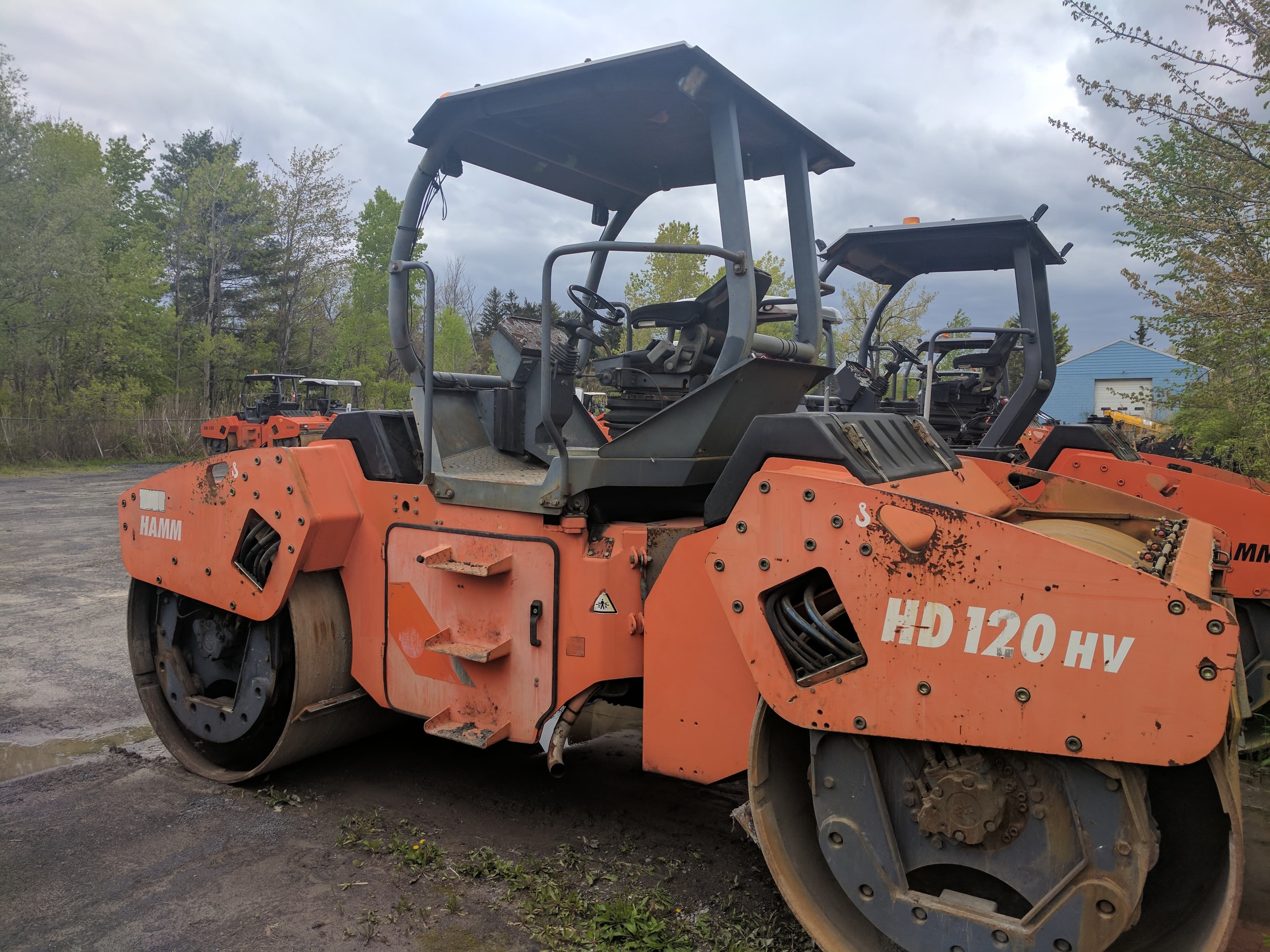 Hamm HD120HV Tandem Roller Year: 2003 - Original Paint - For Sale at MOLAI EQUIPMENT