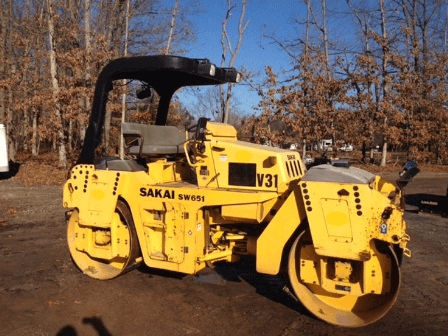 SAKAI SW651 Tandem Roller Year: 2009 - photo 4