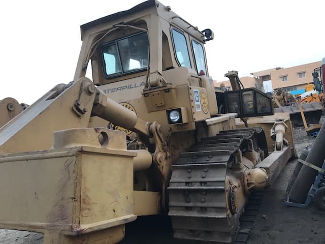 CAT D8K Bulldozer with Rear Ripper - Stock - photo 11