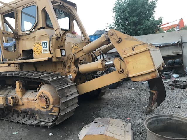 CAT D8K Bulldozer with Rear Ripper - Stock - photo 3