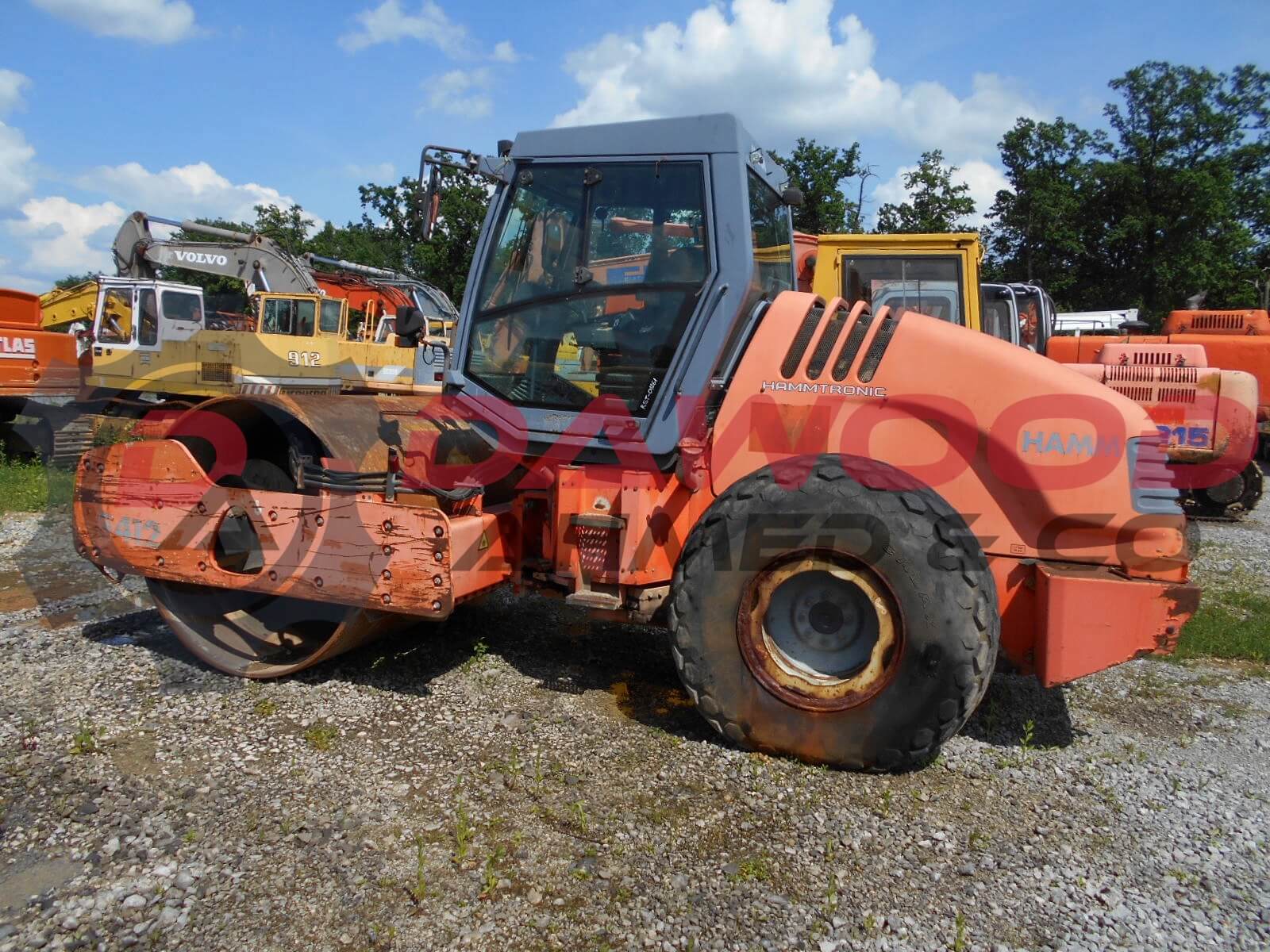 Hamm 3412HT Single Drum Compactor Year: 2002 - For Sale at MOLAI EQUIPMENT