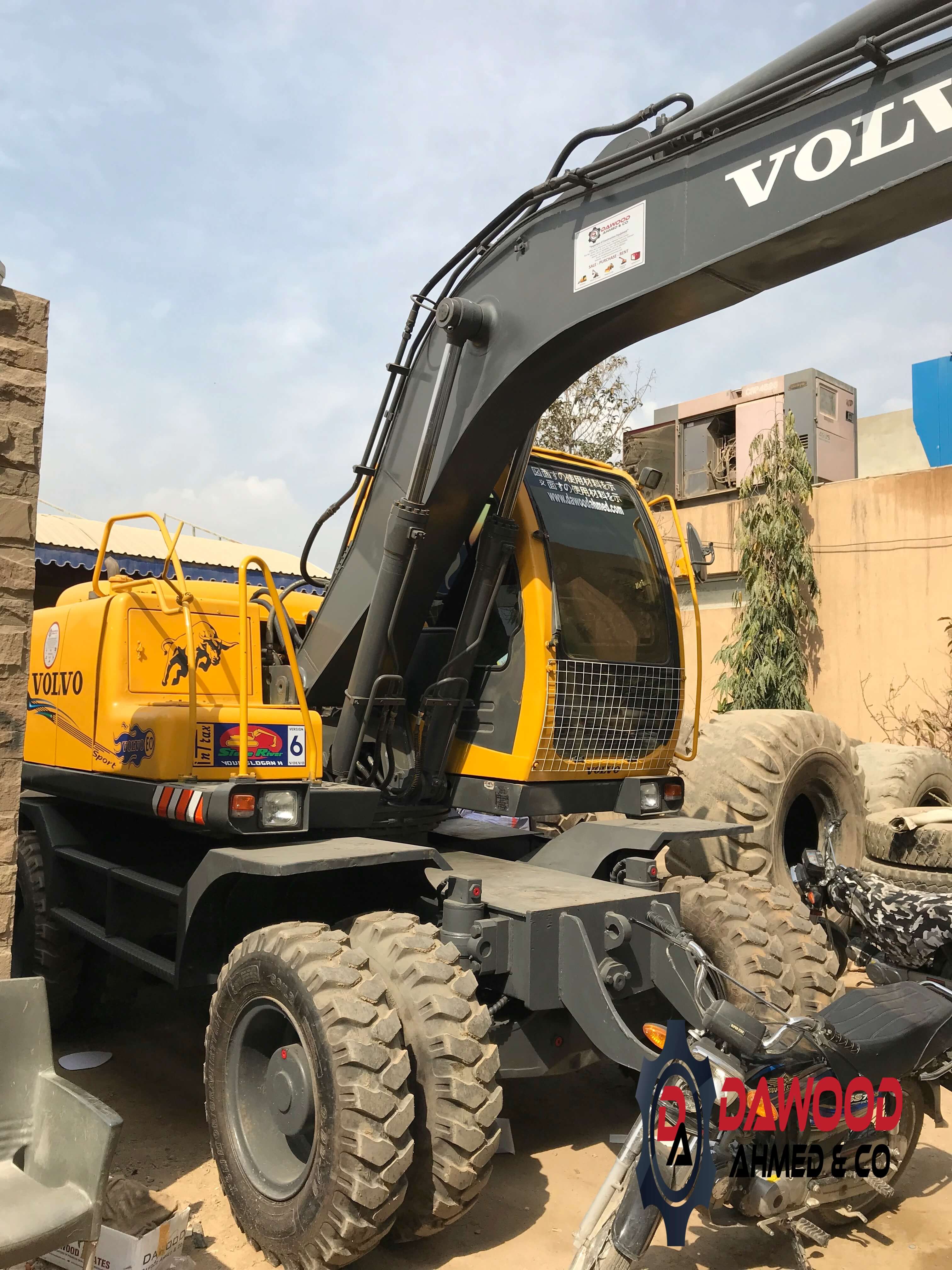 Samsung MX135WS Wheel Excavator, Year: 2000 (comes with Volvo Tag) - For Sale at MOLAI EQUIPMENT