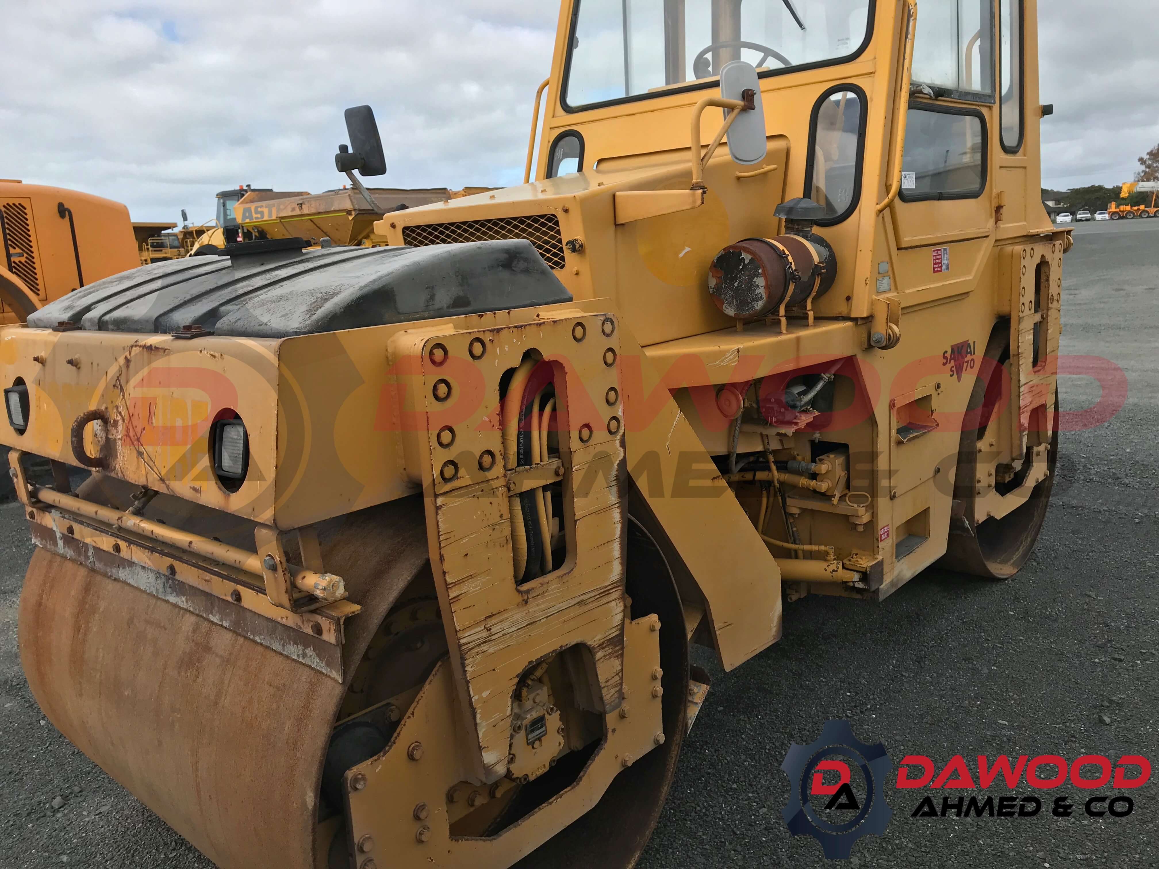 Sakai SW70 Tandem Roller with CAB - For Sale at MOLAI EQUIPMENT