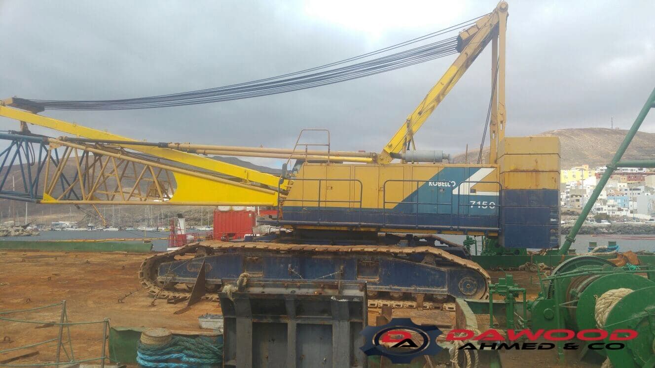Kobelco 7150 Crawler Crane, Capacity 150 tons - For Sale at MOLAI EQUIPMENT