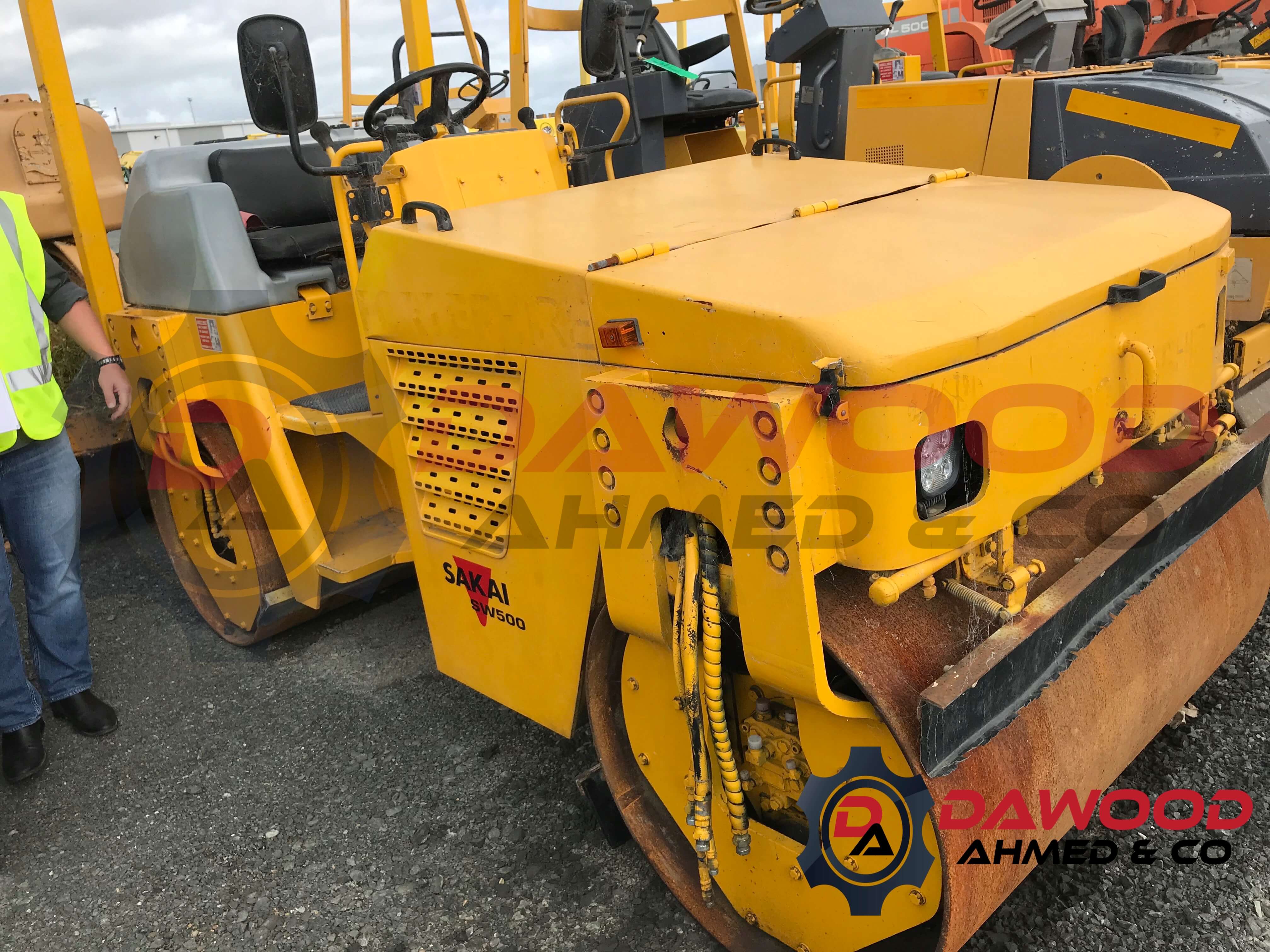 Sakai SW500 Tandem Roller - Very Good Running Unit - For Sale at MOLAI EQUIPMENT