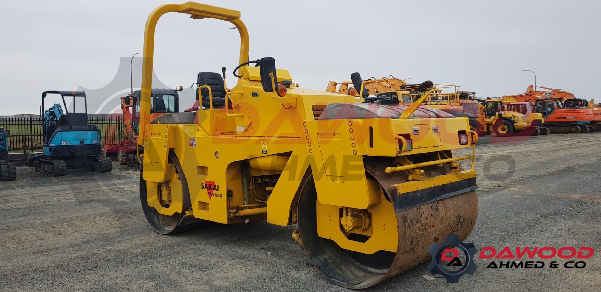 Sakai SW650 Tandem Roller S/no: VSW16-10106 - Very Good Condition - For Sale at MOLAI EQUIPMENT