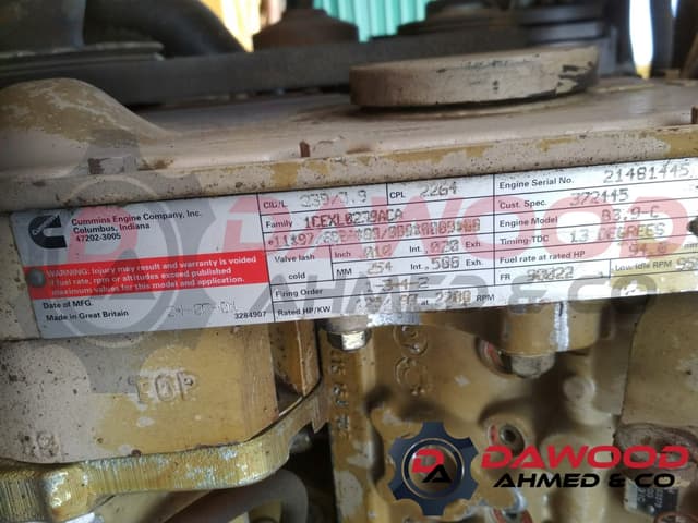Dynapac CA402D Year: 2001 - With CAB - 4 Cylinder Cummins Engine - photo 5