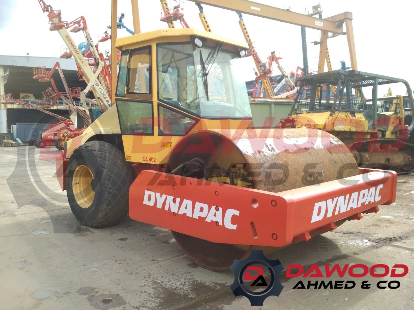 Dynapac CA402D Year: 2001 - With CAB - 4 Cylinder Cummins Engine - For Sale at MOLAI EQUIPMENT