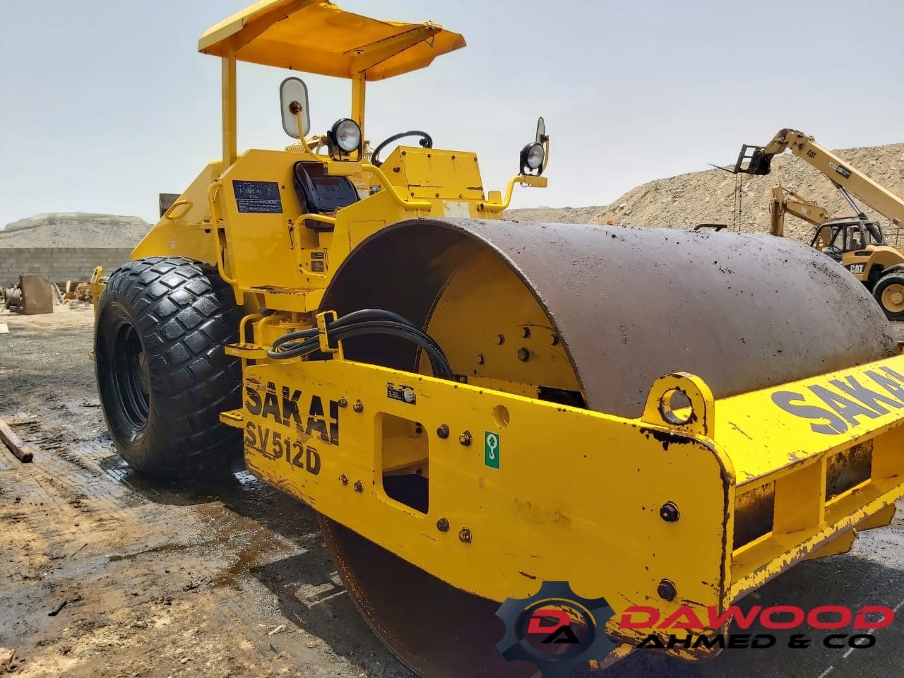 Sakai SV512D Single Drum Roller Year: 2008 - S/no: VSV18D-21522 - For Sale at MOLAI EQUIPMENT