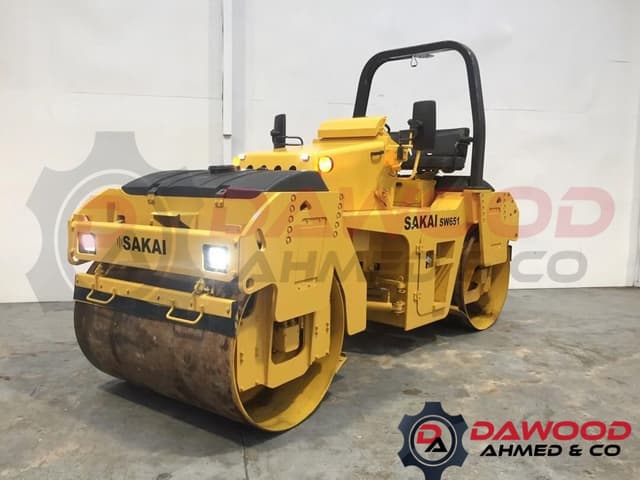 Sakai SW651 Tandem Roller, Year: 2006 - photo 2