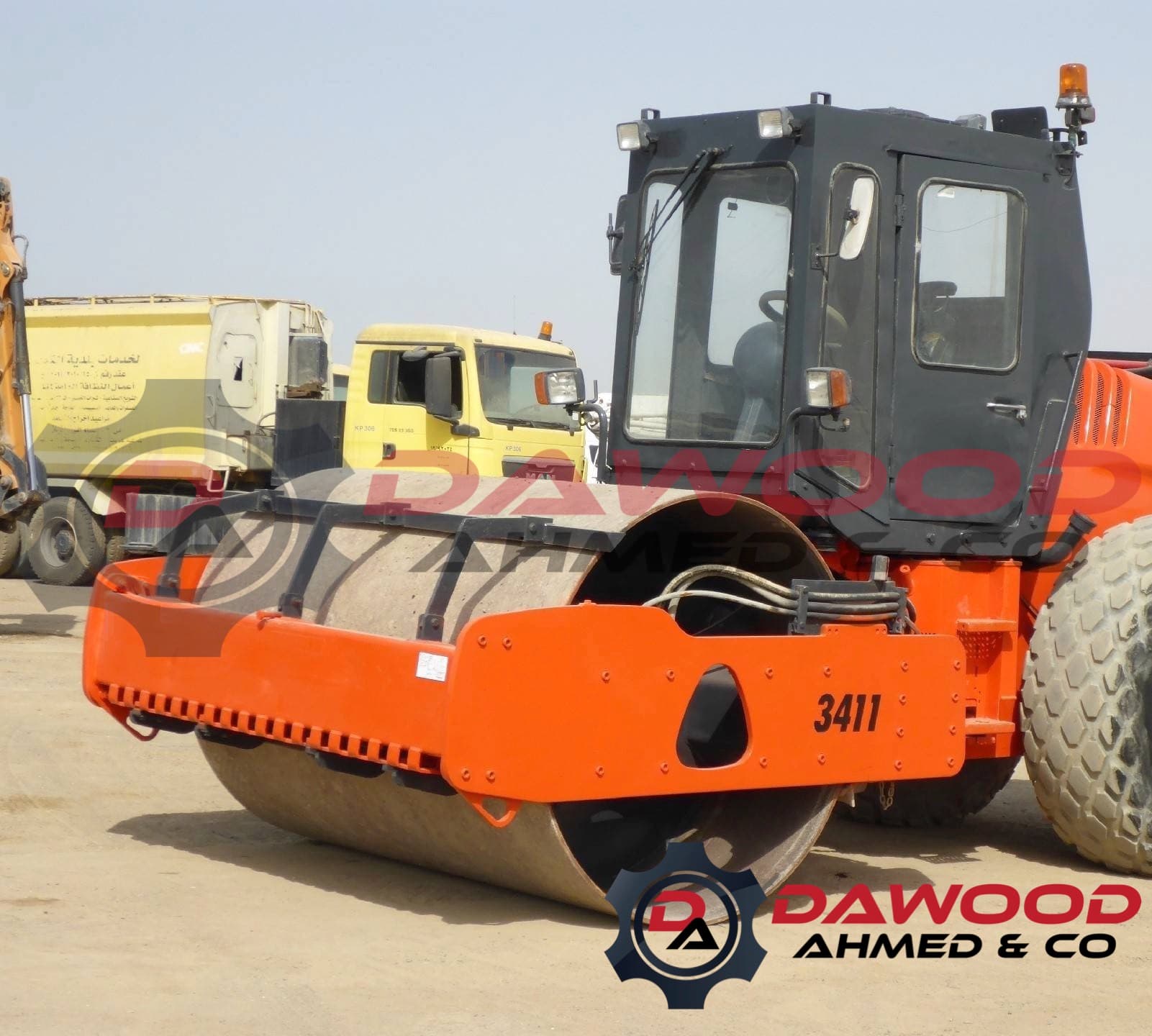 Hamm 3411 Vibration Roller Year: 2007 with Cabin - For Sale at MOLAI EQUIPMENT