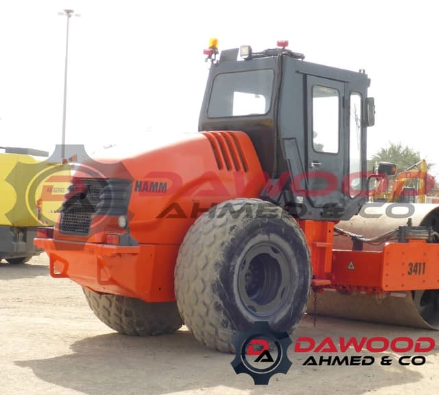 Hamm 3411 Vibration Roller Year: 2007 with Cabin - photo 3