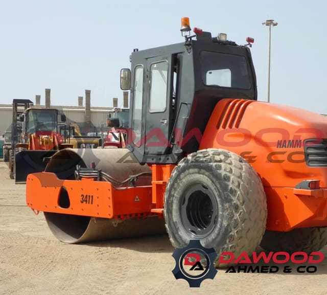 Hamm 3411 Vibration Roller Year: 2007 with Cabin - photo 2