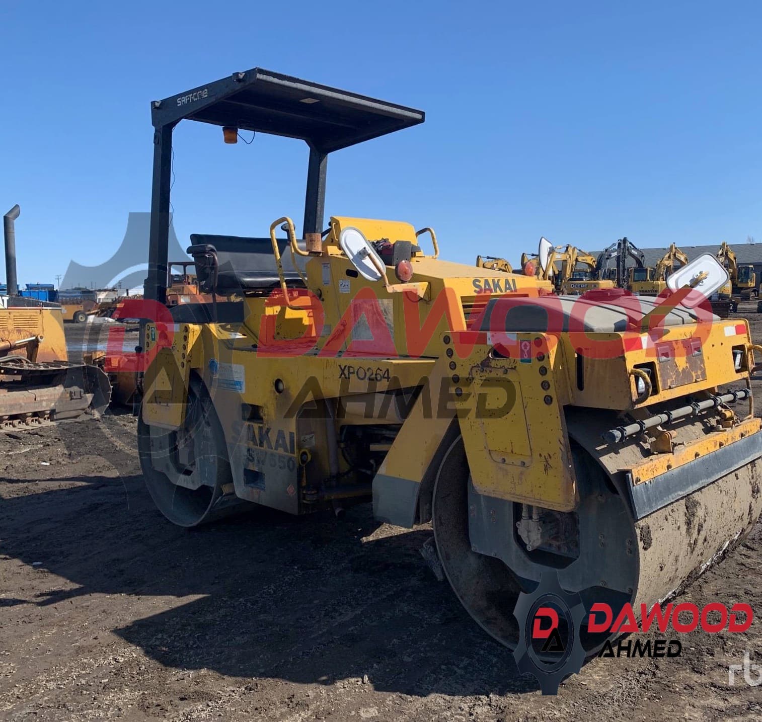 Sakai SW650 Tandem Roller S/no: VSW16-10235, Hours: 722 - For Sale at MOLAI EQUIPMENT