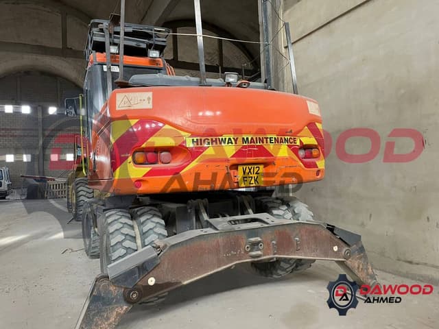 Doosan DX140W Wheeled Excavator Year: 2011 - Good working condition - photo 3