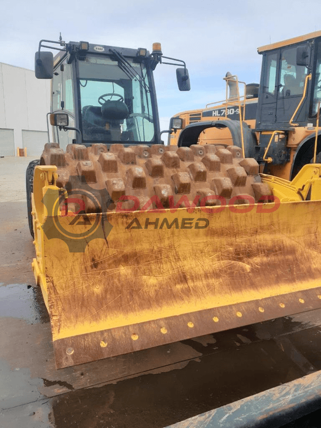 Hamm 3414 Single Drum Roller With Front Blade Year: 2007 - photo 4