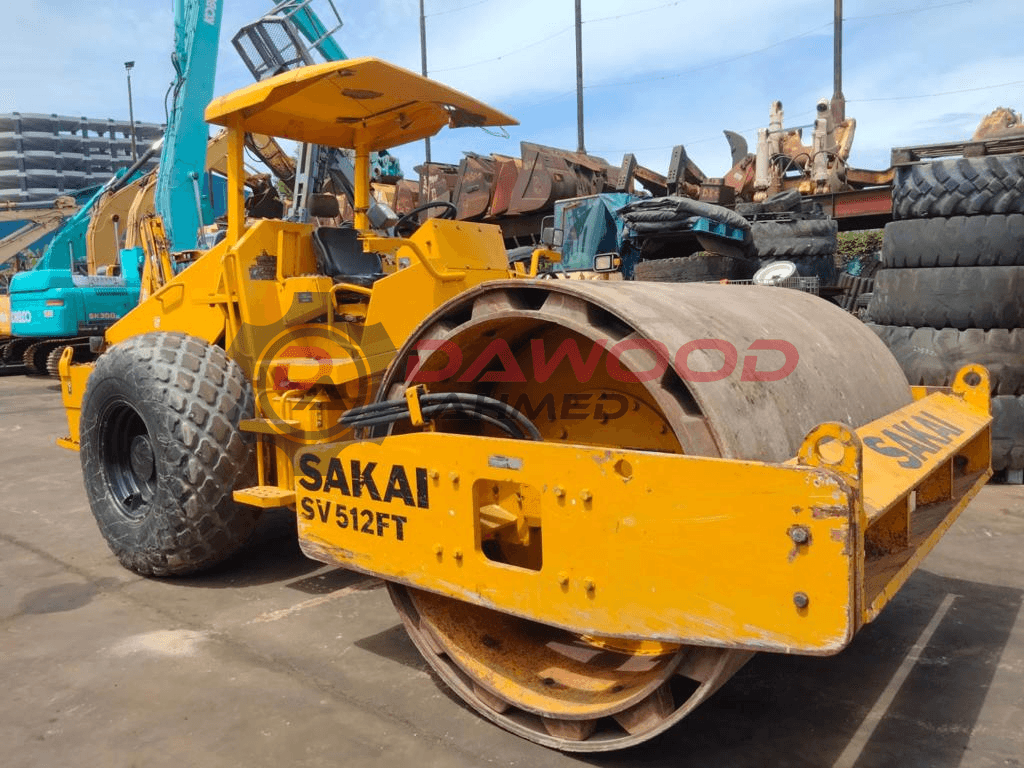 Sakai SV512FT Vibration Roller Year: 2008 - For Sale at MOLAI EQUIPMENT