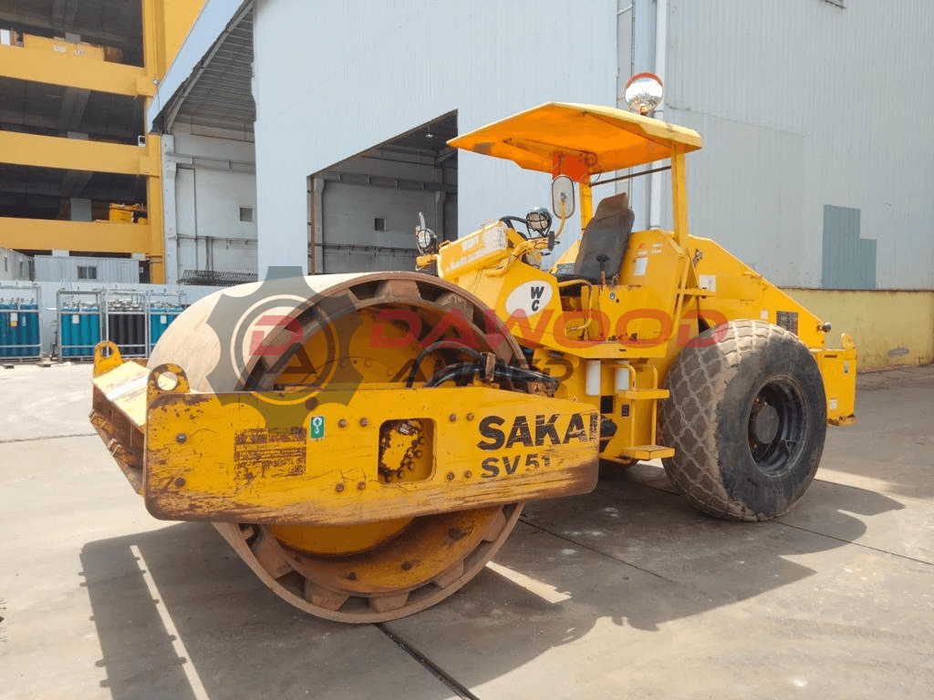 Sakai SV512FT Vibration Roller Year: 2008 - For Sale at MOLAI EQUIPMENT