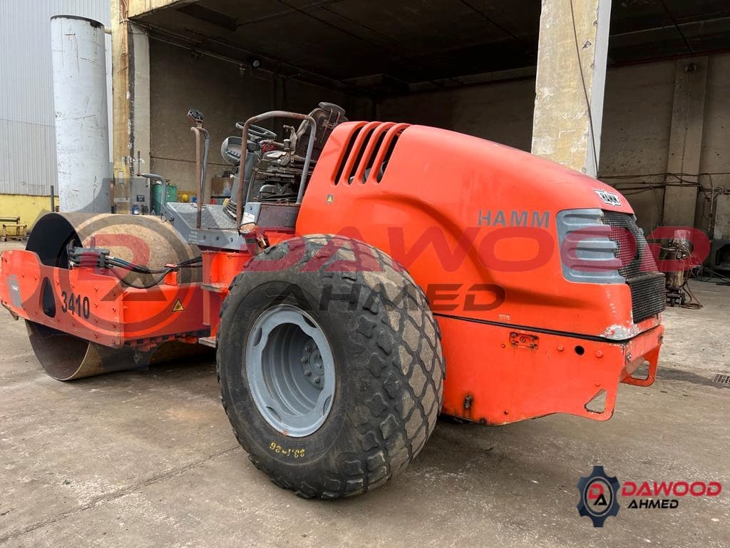 Hamm 3410 Vibration Roller Year: 2005 with Canopy - Good running machine - For Sale at MOLAI EQUIPMENT