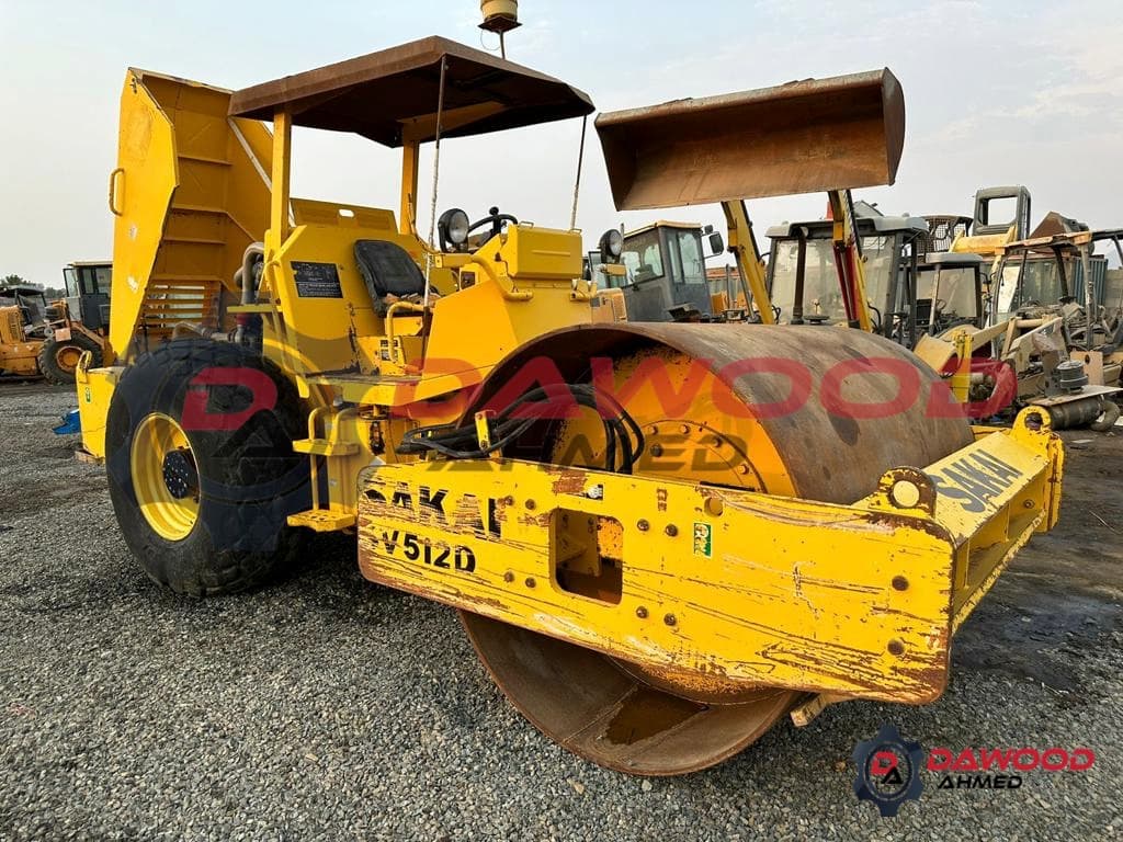 Sakai SV512D Vibration Roller S/no: VSV18D-21542 Year: 2008 - For Sale at MOLAI EQUIPMENT