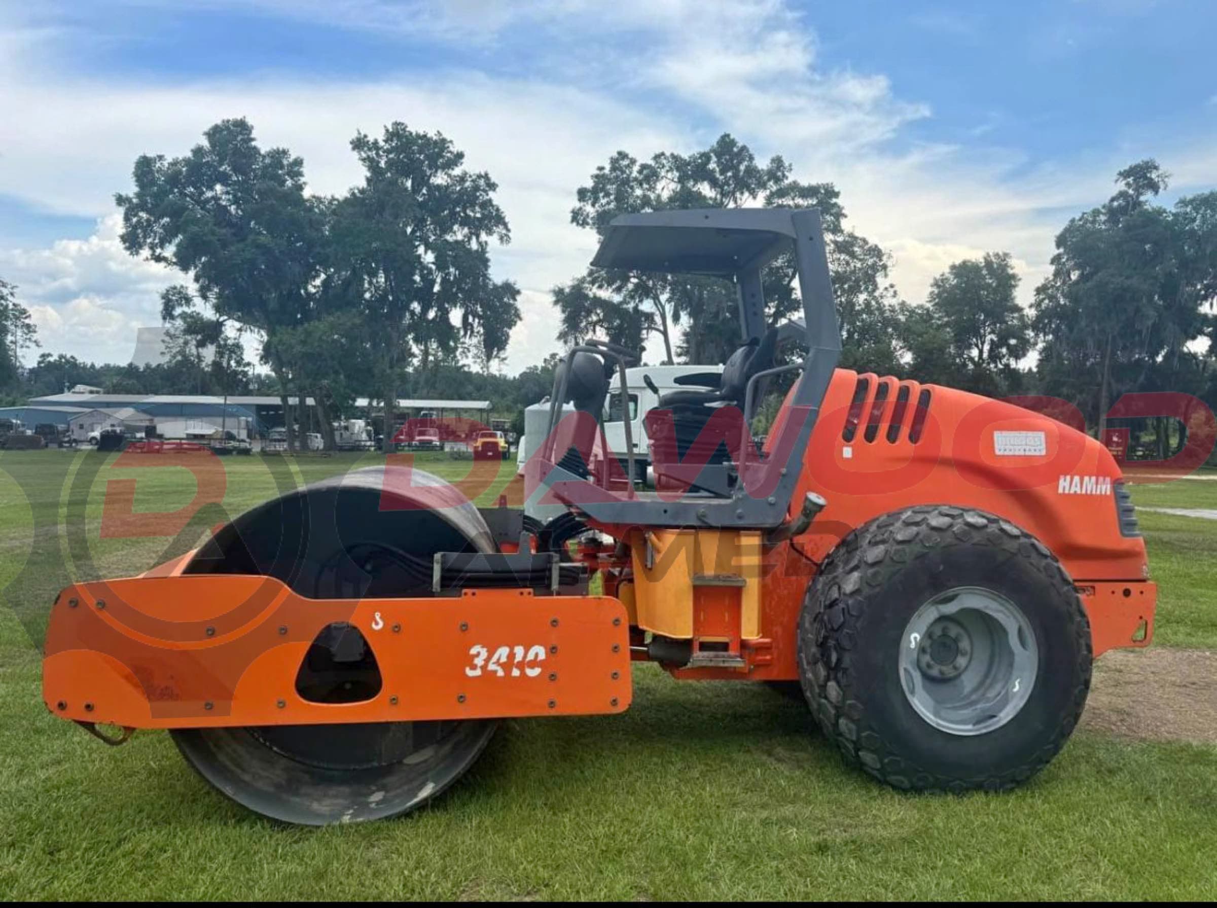 Hamm 3410 Road Roller Year 2006 Low Hours - For Sale at MOLAI EQUIPMENT