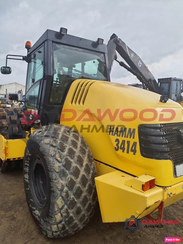 Hamm 3414P Vibration Roller Year: 2008 - photo 4