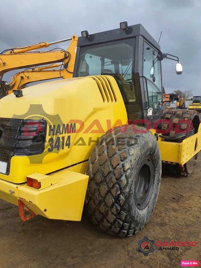 Hamm 3414P Vibration Roller Year: 2008 - photo 6