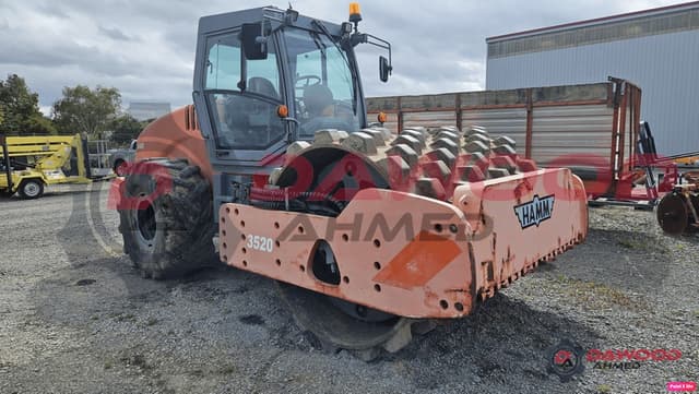 Used Hamm 3520P Pad-foot Vibration Roller - photo 2