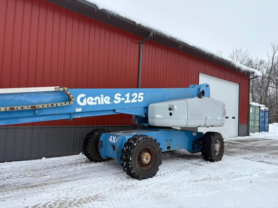 Used Genie S-125 Boom Lift 2001 Model Available for Sale - For Sale at MOLAI EQUIPMENT