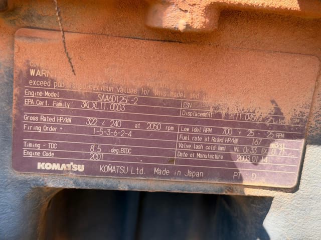 2003 Komatsu PC400LC-6M Excavator - photo 6